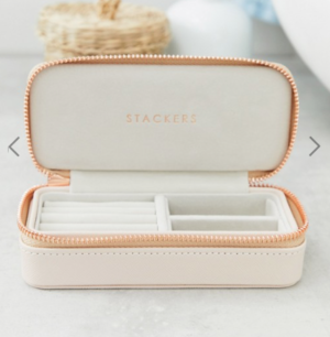 Stackers – Boîte à bijoux de voyage – Blush medium