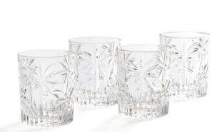 LA REDOUTE INTERIEURS Lot 4 verres ciselés, PALEM