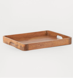 Plateau en bois H&M HOME