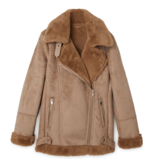 Blouson style motard double face STRADIVARIUS