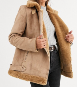 blouson style aviateur stradivarius chez Asos