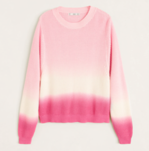 Pull-over dégradé coton mango