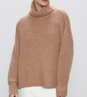 PULL OVERSIZE AVEC LAINE ET ALPAGA ZARA