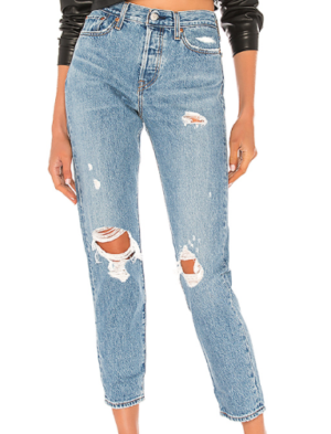 JEAN JAMBES FUSELÉES WEDGIE ICON levis