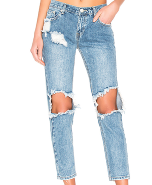 JEAN GIRLFRIEND DISTRESSED TARA superdown