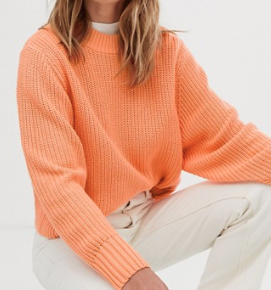 Monki – Pull ras de cou – Pêche