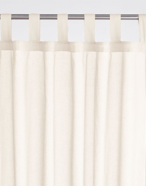 LA REDOUTE INTERIEURS Voilage pattes pur coton, Scenario