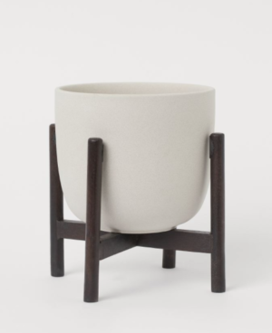 Cache-pot sur piédestal hm home