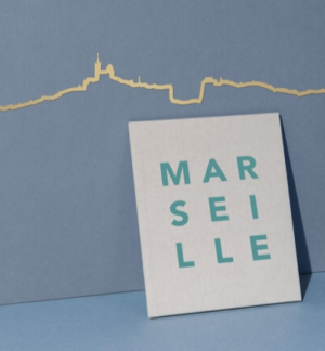 The line Marseille doré 50 cm