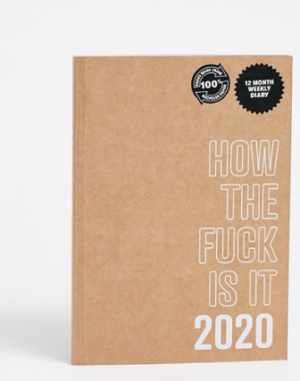 Typo – Agenda hebdomadaire 2020 en matière recyclée ASOS