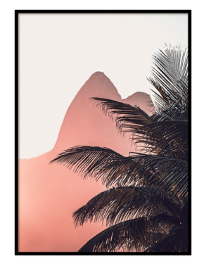 SUNSET IN IPANEMA AFFICHE DESENIO