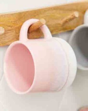 Sass & Belle – Mug effet glacé – Rose rustique