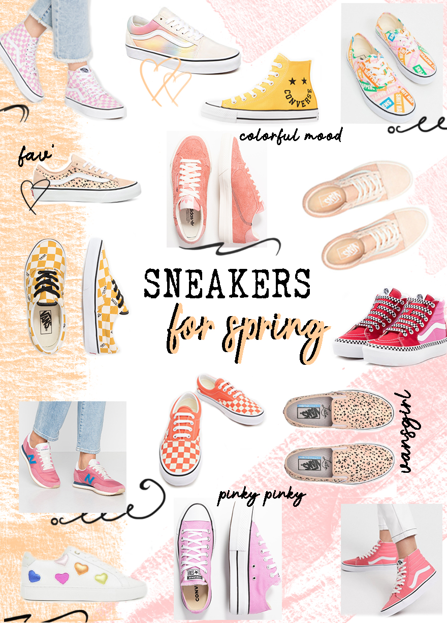 SNEAKERS FOR SPRING