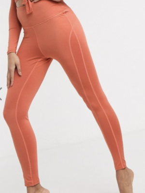 South Beach – Legging de yoga – Rouge