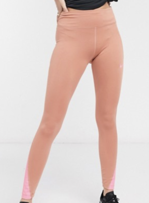 Nike Running – Fast tight runway – Legging – Blush