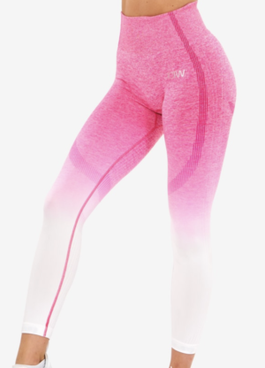 Ombre 7/8 Seamless Tights Perfection Pink Wmn iciw