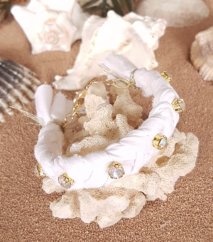 Bracelet MAURITIUS, blanc Coco des villes bijoux