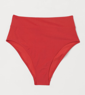 BAS DE MAILLOT DE BAIN BREZILIEN ROUGE H&M