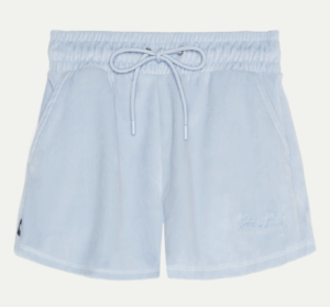 Short en velours BERSHKA