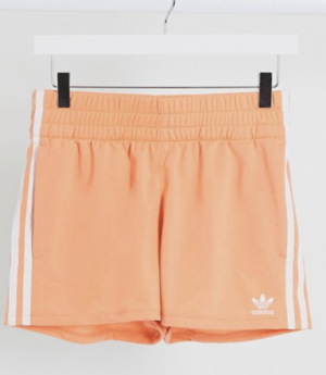 adidas Originals – adicolor – Short à trois bandes – Rose