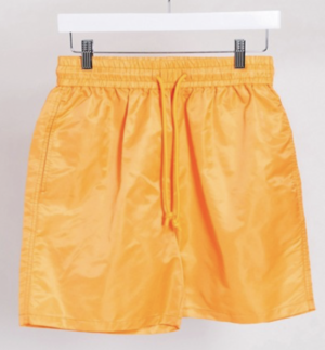 COLLUSION Unisex – Short en nylon – Orange