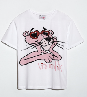 T-SHIRT LA PANTHÈRE ROSE ™ & ©1964 – 2020 MGM STUDIOS INC ZARA