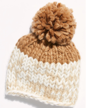 Cozy Up Color Block Pom Beanie free people
