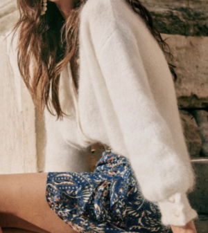 GILET MIA SEZANE ECRU