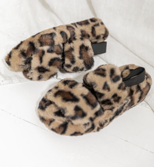 Douceur Leopard – Chaussons Cocooning PRETTY WIRE