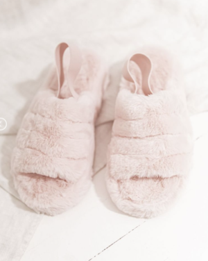 Soft Rose – Chaussons Cocooning pretty wire