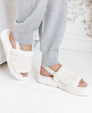 Soft Beige – Chaussons Cocooning PRETTY WIRE