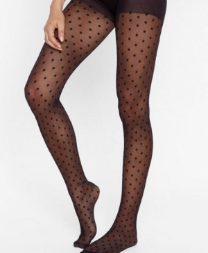 Collants taille haute à pois Nasty Gal