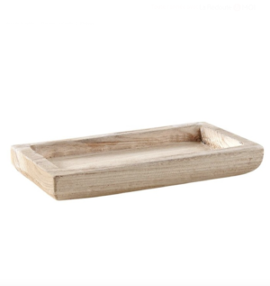 Plateau de présentation rectangulaire en paulownia LA REDOUTE