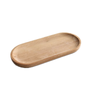 Plateau en bambou – Plateau en bois naturel pur – Pour le petit déjeuner et le service