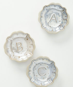 Bol décoratif à monogramme Stellar anthropologie