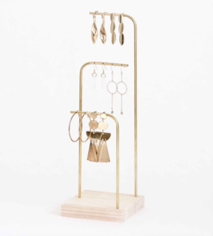 Porte bijoux en bois et métal LAURA Makk Design