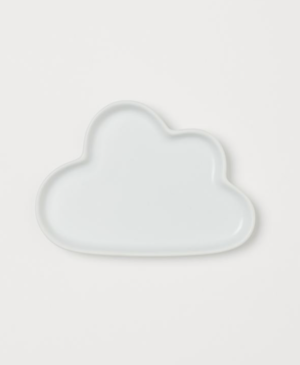 Assiette nuage en porcelaine H&M