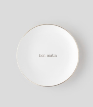 MONOPRIX MAISON Assiette à pain, série Bon Matin