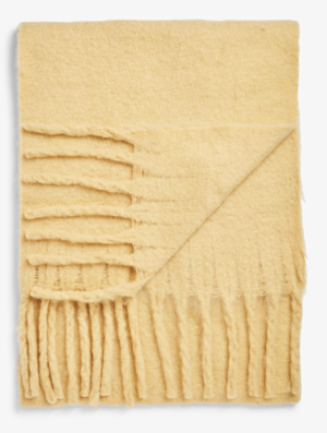 Wide tassel scarf MONKI