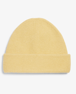 BONNET LAINE JAUNE MONKI