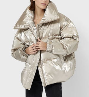 Doudoune brillante STRADIVARIUS