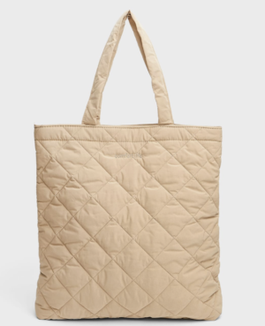 Sac cabas matelassé en tissu STRADIVARIUS