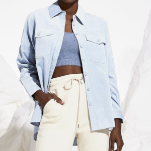 Surchemise velours côtelé STRADIVARIUS