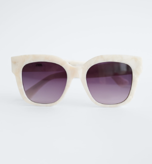 LUNETTES DE SOLEIL EN ACÉTATE EFFET MARBRÉ zara