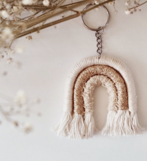 Porte-clefs arc-en-ciel rainbow décor couleurs personnalisables LOU LOU AND CHOUPS