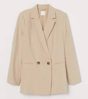 Blazer à double boutonnage H&M