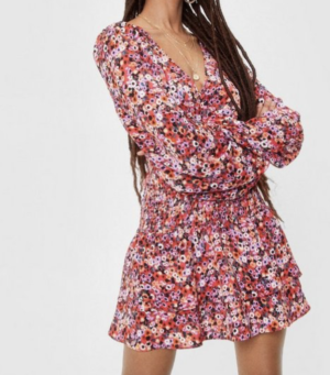 Guess What I Leopard Animal Mini Dress NASTY GAL