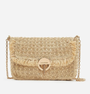 VANESSA BRUNO Mini Sac Moon en Raphia