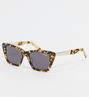 Quay – Prove It – Lunettes yeux de chat pour femme – Écaille de tortue