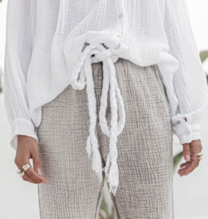 Bianca Blanche – Ceinture Tressée PRETTY WIRE